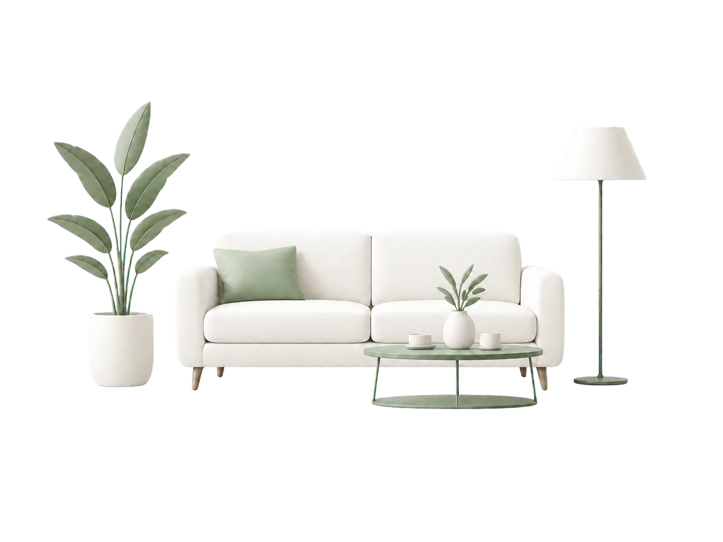 Cleaner Quote Calculator living-room product illustration.